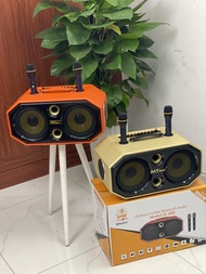 Loa Karaoke Nghe Nhạc M9 Pro 6 Đường Tiếng 400W Âm Thanh Mạnh Mẽ Kết Nối HDMI – USB – OPT  Kèm 2 Mic