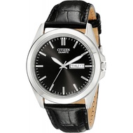 No Citizen Citizen Quartz Leather Strap Black Dial Men s Watch - BF0580-06E [Parallel Imported Produ