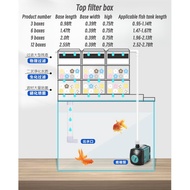 Aquarium filter 1ft  2ft  3ft Top filter aquarium box Fish tank filter魚缸過濾器