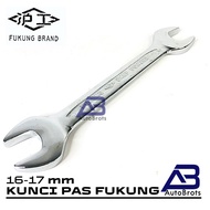 FUKUNG 16x17 mm Wrench / Open End Wrench 16-17 mm