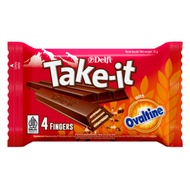 Delfi Take-It Ovaltine Chocolate Milk Wafer 4F 35 g