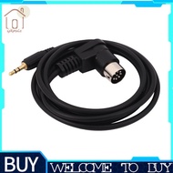 Car 3.5mm AUX Input Adapter Audio Cable Mini Jack AUX 8-Pin M-BUS CD Changer Cable For  Gold Plug