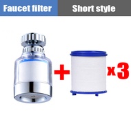 nozzle Kitchen Faucet Filter Sink 360° Rotation Filter + Splash Resistant 2 Effluent Modes Universal