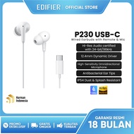 EDIFIER P230 USB-C Wired Earbuds with Remote & Mic