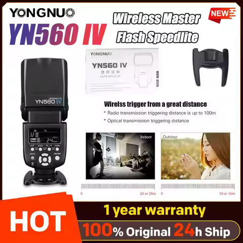 YONGNUO YN560 IV Wireless Flash Speedlite YN-560 IV 560IV 2.4G / YN560TX-II Trigger Radio Master Mod