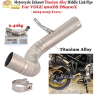 Slip On For VOGE 900DS 900 DS DS900X  DS900 X 2024 2025 Years Motorcycle Exhaust Escape Titanium All