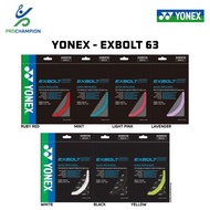 YONEX Exbolt 63 Series Badminton Strings