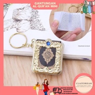 GANTUNGAN Claiydream Al-Quran Mini Souvenir Keychain Muslim Keychain