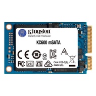 Kingston KC600 mSATA SSD Hardware-based self-encrypting drive with 3D TLC NAND - 256GB,512GB, 1TB (S