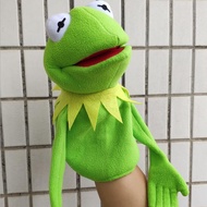 PANUCCI ของขวัญวันเกิด16/40/60ซม. สำหรับเด็กหุ่นมือสัตว์กบของเล่นตุ๊กตา Kermit กบ The Muppet แสดงตุ๊กตาตุ๊กตา
