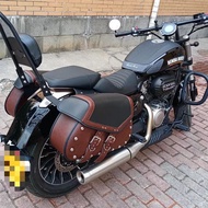 Motorcycle Side Bag Side Bag cu525 waterproof Retro Side Box tr300 Cruise Car Rear Seat Bag motorcyc