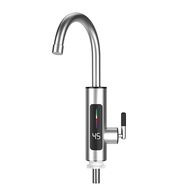 (TVDB) Electric Kitchen Water Heater Tap Instant Hot Stainless Steel Water Faucet Heater Cold Heatin