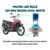 HEADLAMP LED BULB H4 COOL WHITE 600K HEAD LAMP LED MENTOL HS1 HEADLIGHT LED BULB MR2 MR3 Y15 V1