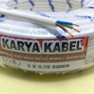 Nymhy Stranded Electrical Cable 3X0.75 3X0.75 3X0.75Mm Karya @50Meter 