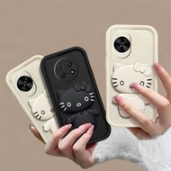 Casing Huawei Nova 15 Pro/15 Max/Y74 Silicone Case with Mirror Holder & Drop Protection
