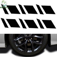 SHANLIN Reflective Car Wheel Stickers Creative Rims for 16"-21" Rims Motorcycle Decals Styling Decoration Car Windows Sticker