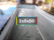 บ่อผ้าใบเลี้ยงปลา ปู กุ้ง หอย  หนา 0.3 mm. ความสูง 50 cm. ขนาด 1x1 ถึง 4x6 m. แถมฟรีท่อระบายน้ำ