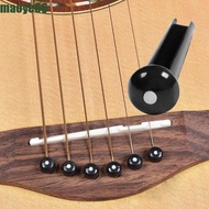 MAOYE Guitar Bridge Pins Pegs Musical Parts Durable 12Pcs/set String Pins Strings Fixed Cone Acoustic Guitar Guitar Parts Stringed Instruments Guitar Pegs