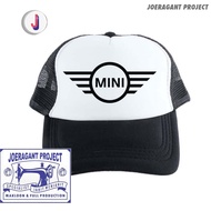MINI COPER PLAIN NET TRUCKER HAT WITH PREMIUM CAR ICON LOGO JP