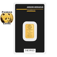 Argor-Heraeus 9999 Gold Bar 5g, 5 gram