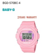 Casio Baby-G BGD-570BC-4DR [2YEARS WARRANTY] Youth Digital Sports Special Colour BGD-570BC BGD-570BC