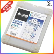 Logos Cold Pack Ice Point GT Minus 16 Degrees Hard 1200 - Long-lasting - Disaster Preparedness - Mad