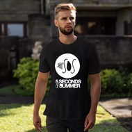 KATUN Kaos 5 Seconds of Summer Boyband 5 SOS Tshirt Casual Unisex T-SHIRT Cotton Material NEWEST