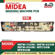 MFW-755M / MFW-855M / MFW-955M / MT750B / MT850B / MT950B COMPATIBLE WITH MIDEA WASHING MACHINE PCB 