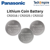 Panasonic Lithium 3V Battery CR2016/ CR2025 / CR2032 ( 2016 / 2025 / 2032 )