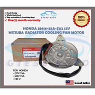 HONDA KIPAS MOTOR 38616-55A-Z02 Mitsuba 12V/2PIN Cooling Fan Motor CITY T9A/JAZZ T5A/HR-V
