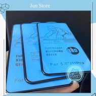 Kingkong Baiko Full Cover 18D anti-chipping tempered glass for IP models