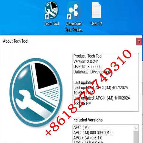 Premium Tech Tool 2.8.351 software+Dev2tool+APCI 0.7[2025.10]+Parts Catalog Repair Manuals PROSIS Co