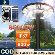 【Ready Stock】9000W lampusolar UFO Solar Street Light Outdoor Lamp LED Solar Spotlight Solar Street F