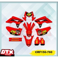 Decal crf150 full body decal crf150 decal crf150 supermoto motorcycle sticker crf150 cool motorcycle