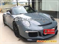 ※ 鑫立汽車精品 ※ 987 改 911 991.1  GT3前保 GT3 前保 引擎蓋 葉子板 大燈 前保方向燈 素材