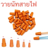 วายนัท วายนัทจับสายไฟ วายนัทต่อสายไฟ Wire Nut connectors  P1 P2 P3 P4 P6