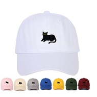 Soft Top Baseball Cap With Embroidered Design Adjustable Strap  Baseball Caps For Men And Women Blac