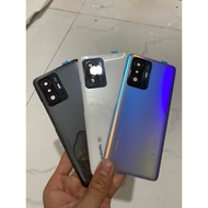 Original Xiaomi 11T 5g / 11T pro GLASS Back Cover (with orange glass)