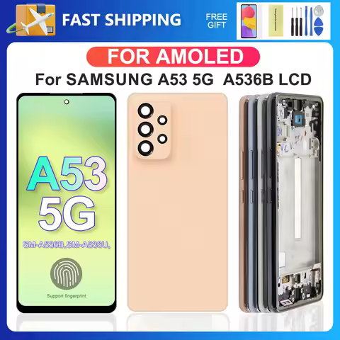 6.5''For Samsung A53 5G For AMOLED A536 A536B A536U A536E A536V LCD Display Touch Screen Digitizer A