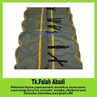 HARGA PROMO SPESIAL TERPAL TENDA PESTA BAHAN SEMI KARET PAKAI PONI TERPAL 6X8