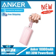 Anker ZOLO 30W 10000mAh/ 20000mAh MFI certified travel power bank comes with dual wires