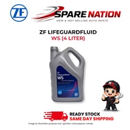 ZF LIFEGUARDFLUID WS 4L FULLY SYNTHETIC ATF TRANSMISSION FLUID