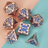 COC Running Group Dice Metal Dice Brad Gate Merchandise D20 Set TRPG9.12