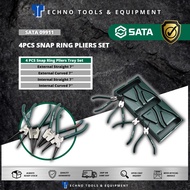 SATA 09911 4PCS SNAP RING PLIERS SET - New & Original