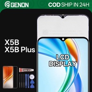 Genon TFT 90Hz LCD for Honor X5B / X5B Plus LCD Display Touch Screen with Frame Replacement Parts