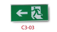 ถูกที่สุดแท้100%)ป้ายไฟฉุกเฉินฝังฝ้าทางหนีไฟฉุกเฉิน Emergency Fire Exit(สินค้ามีมาตรฐาน มอก)LED งาน