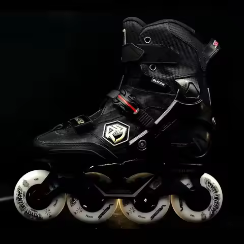 100% Original SEBA KSJ2 Adult Inline Skates Slalom Roller Skating Shoes Rockered Frame Slalom Slidin