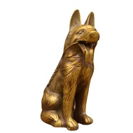 Copper Fortune Dog, Home Proch Decoration, Fengshui Dog Ornament, Zodiac Dog
