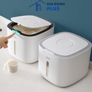 ECOCO large 10kg premium rice container, multi-purpose food container, anti-mold, anti-termite, extr