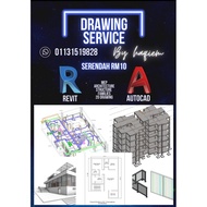 DRAWING SERVICE 🔥🔥AUTOCAD & REVIT (MEP, STRUCTURE, 2D, FAMILIES AND ARCHITECTURE)